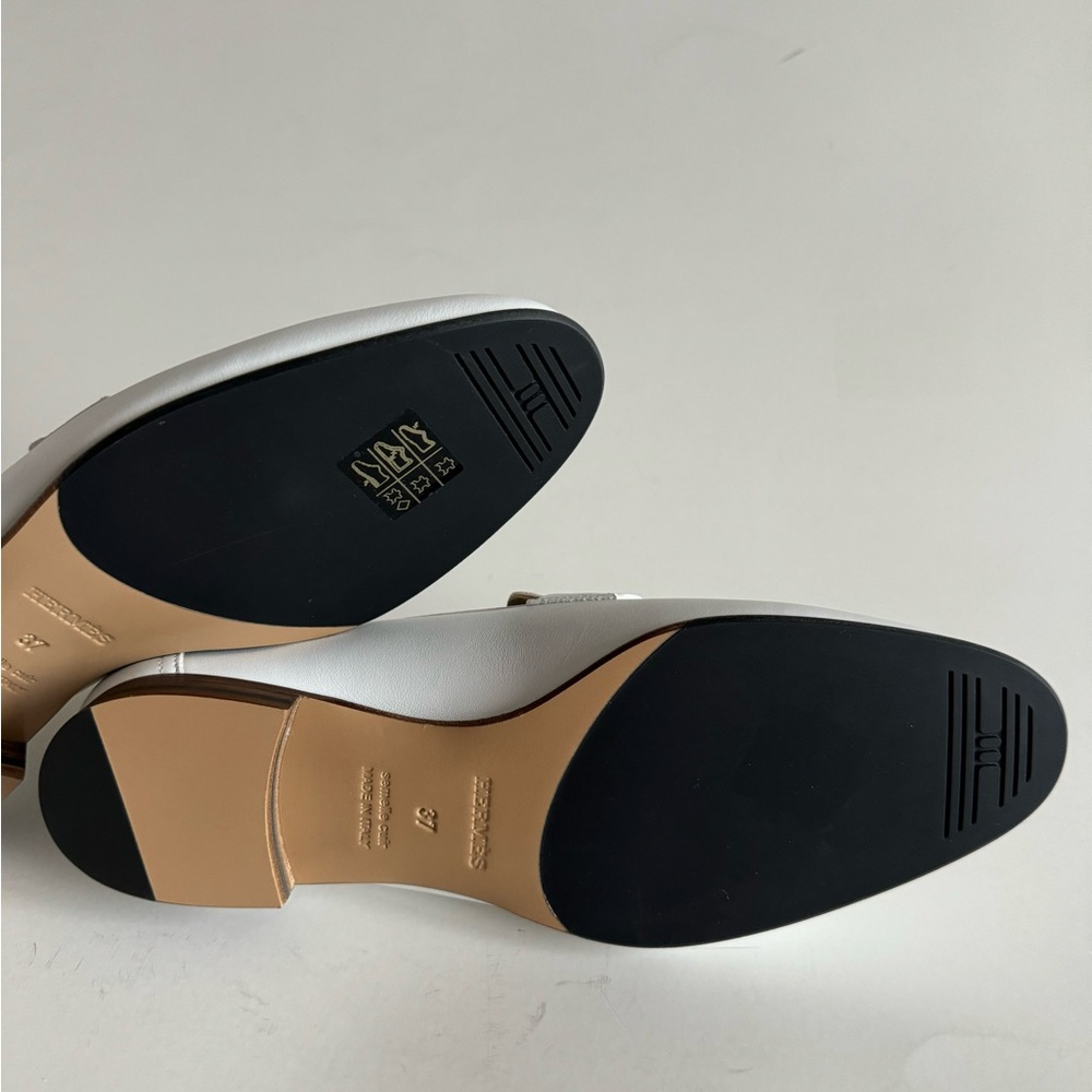 Hermes Paris Loafer 37 🤍💛 - Picture 13 of 13